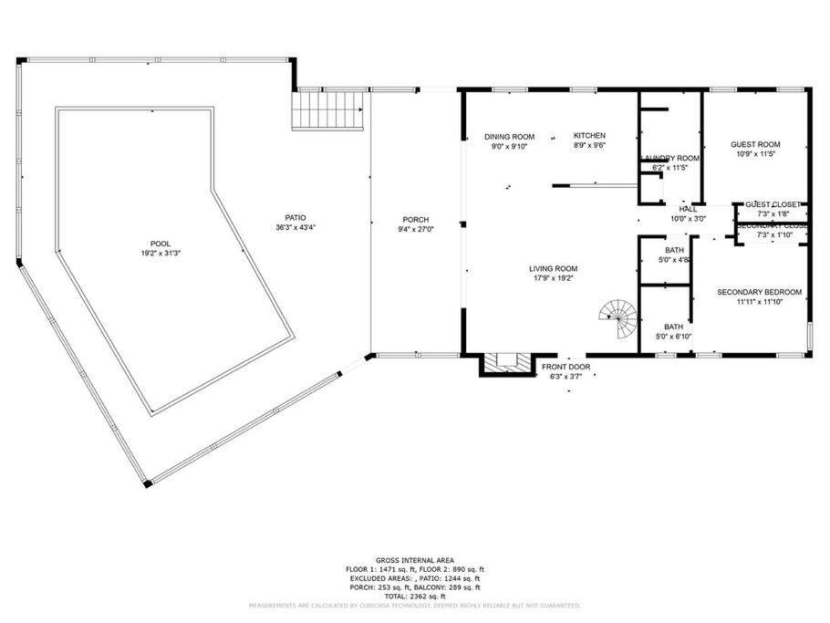 Holiday home 4 Rooms, Lake, Pool, Hot Tub, Putt-putt