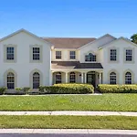 Mickeys Waterside - Gorgeous Waterside Southeast Facing 9Br Pool & Hot Tub Bbq Cinema Rm 2 Miles To Disney