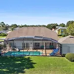 Mickeys Waterside - Gorgeous Waterside Southeast Facing 9Br Pool & Hot Tub Bbq Cinema Rm 2 Miles To Disney