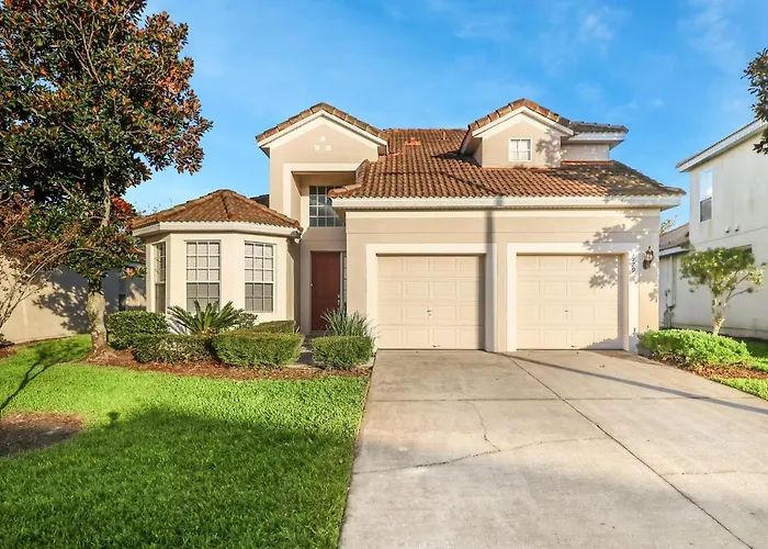 Windsor Hills Resort 5Br Villa, Amenities, Private Pool & Water Park, Near Disney, Sea World, Universal