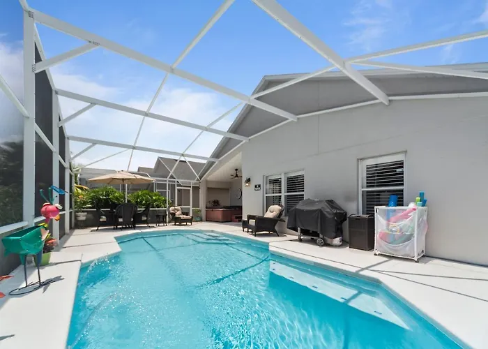 Private Oasis In Kissimmee - Pool, Bbq, Free Parking