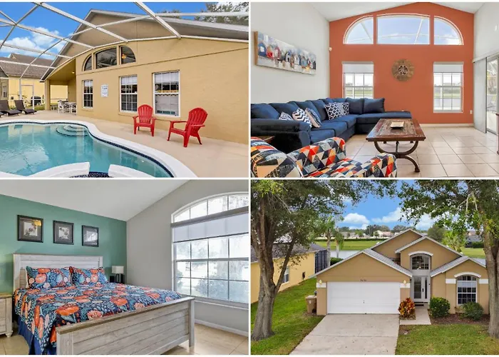 Star Lake Oasis - 4 Bed Family Pool Home
