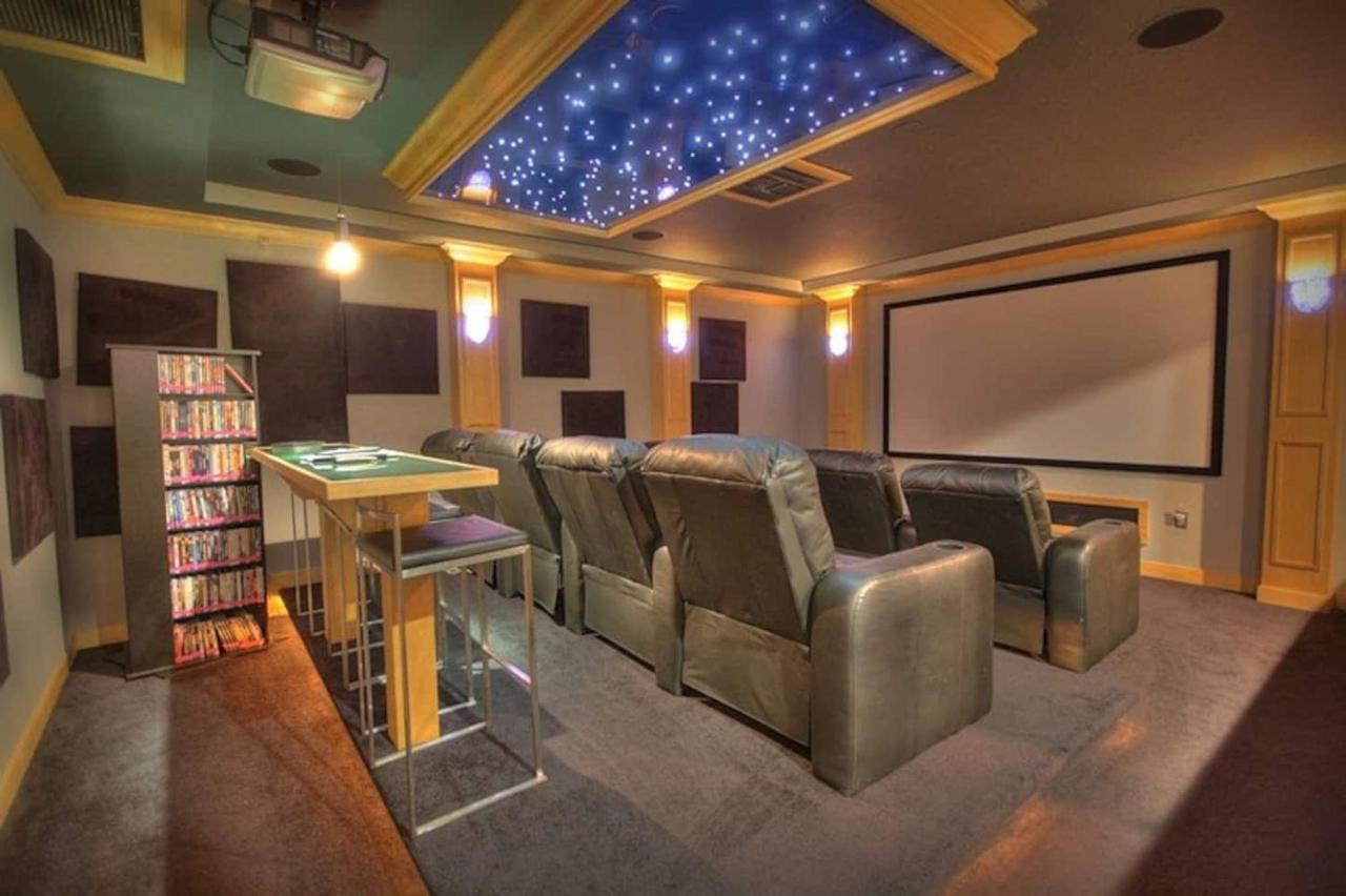Mickey's Getaway: Luxe 7br Retreat With Pool & Theater Near