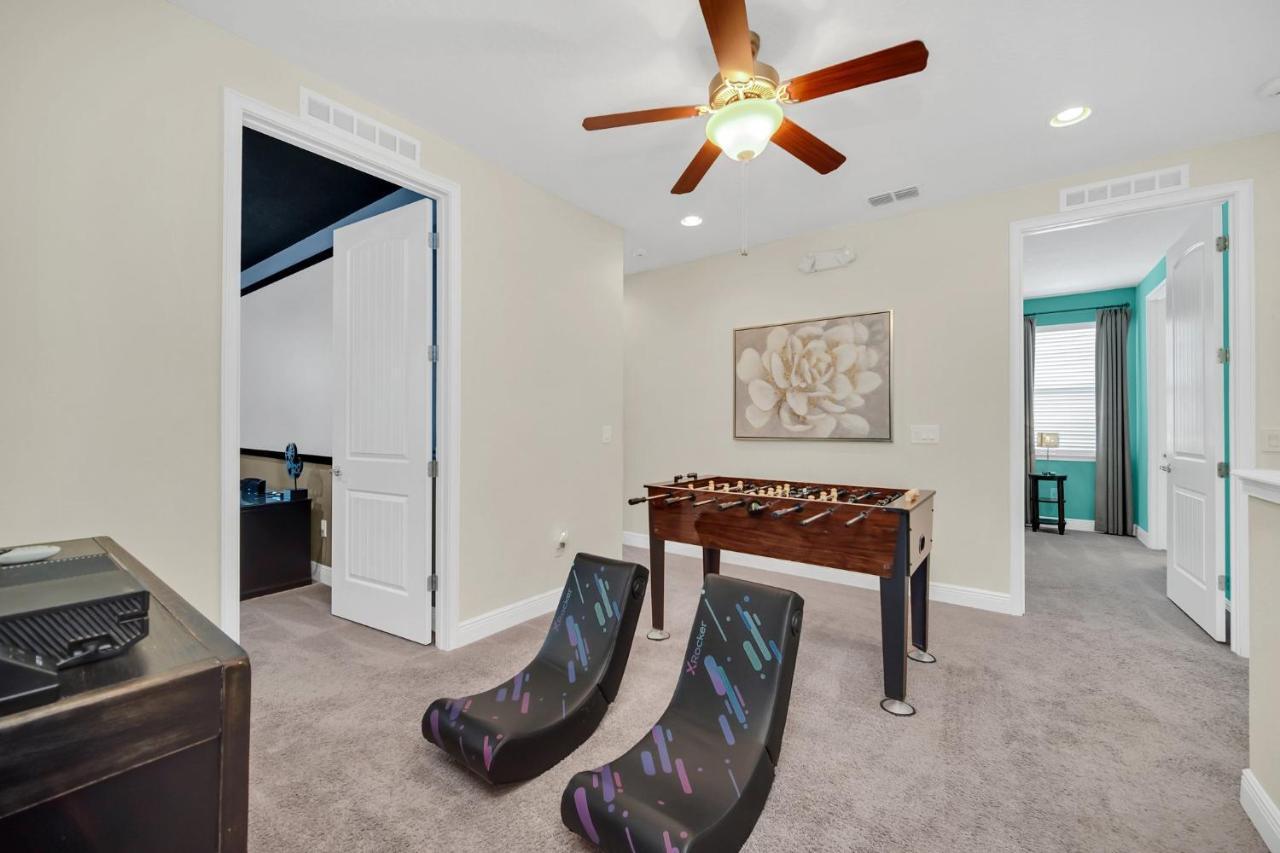Spacious 8br Family House With Private Caged Pool And Full Size Crib Near Holiday home Orlando