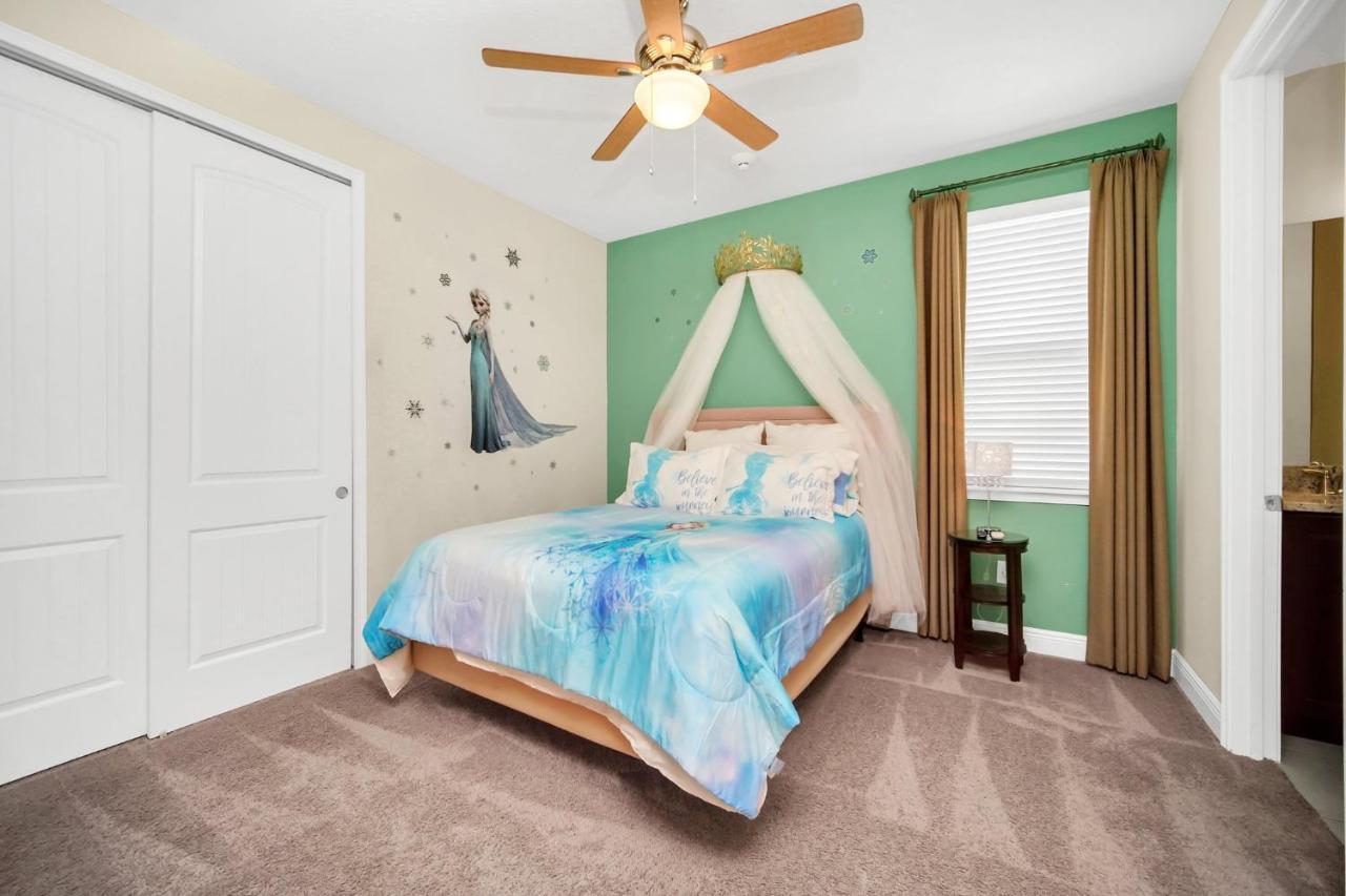 Spacious 8br Family House With Private Caged Pool And Full Size Crib Near Orlando