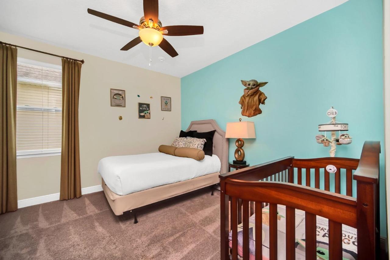 Spacious 8br Family House With Private Caged Pool And Full Size Crib Near * Orlando
