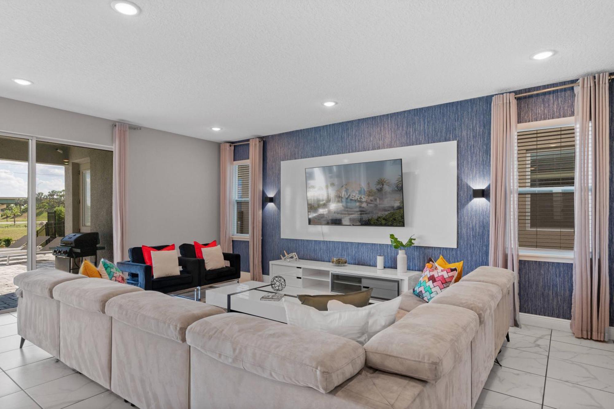 Dream 11 Bd Vacation Home, Cinema, Themed Bedrooms, Pool * Orlando