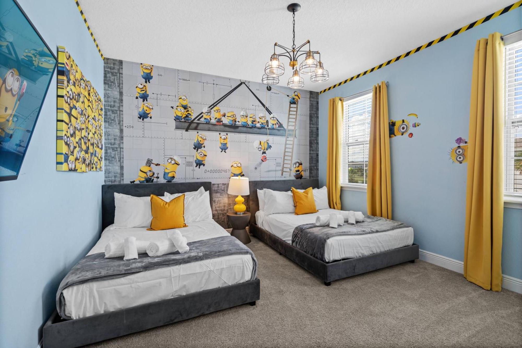 Dream 11 Bd Vacation Home, Cinema, Themed Bedrooms, Pool *