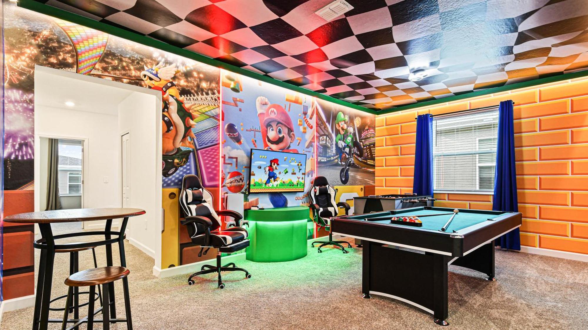 Champions Gate 6br Private Theater Games Pool Holiday home Orlando