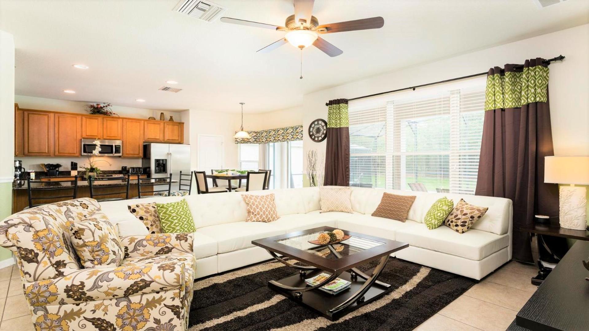 Windsor Hills 6br Cozy Pool/spa 2miles Orlando