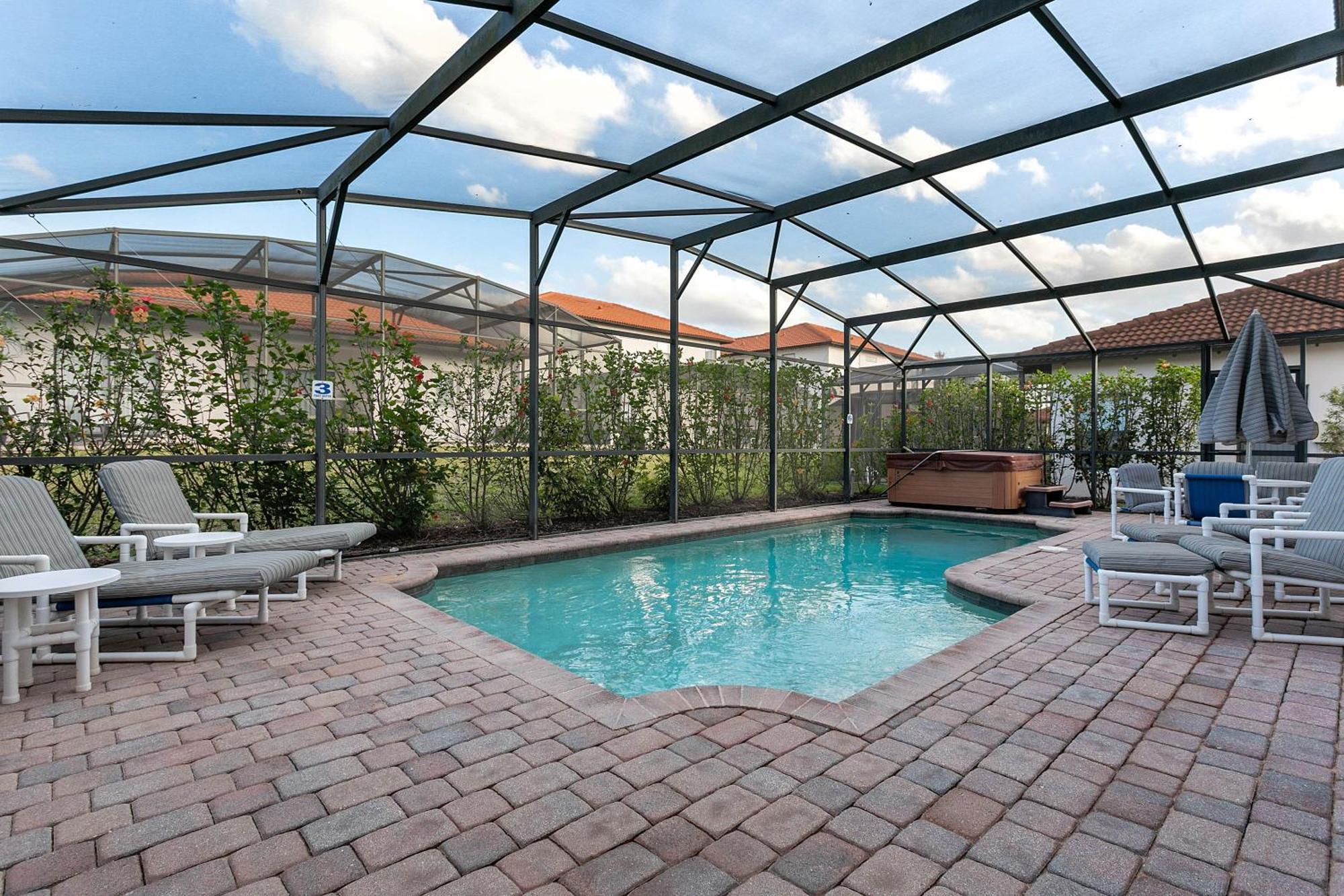 Paradise Styles 4 Bedrooms With 3 Baths Pool And Orlando