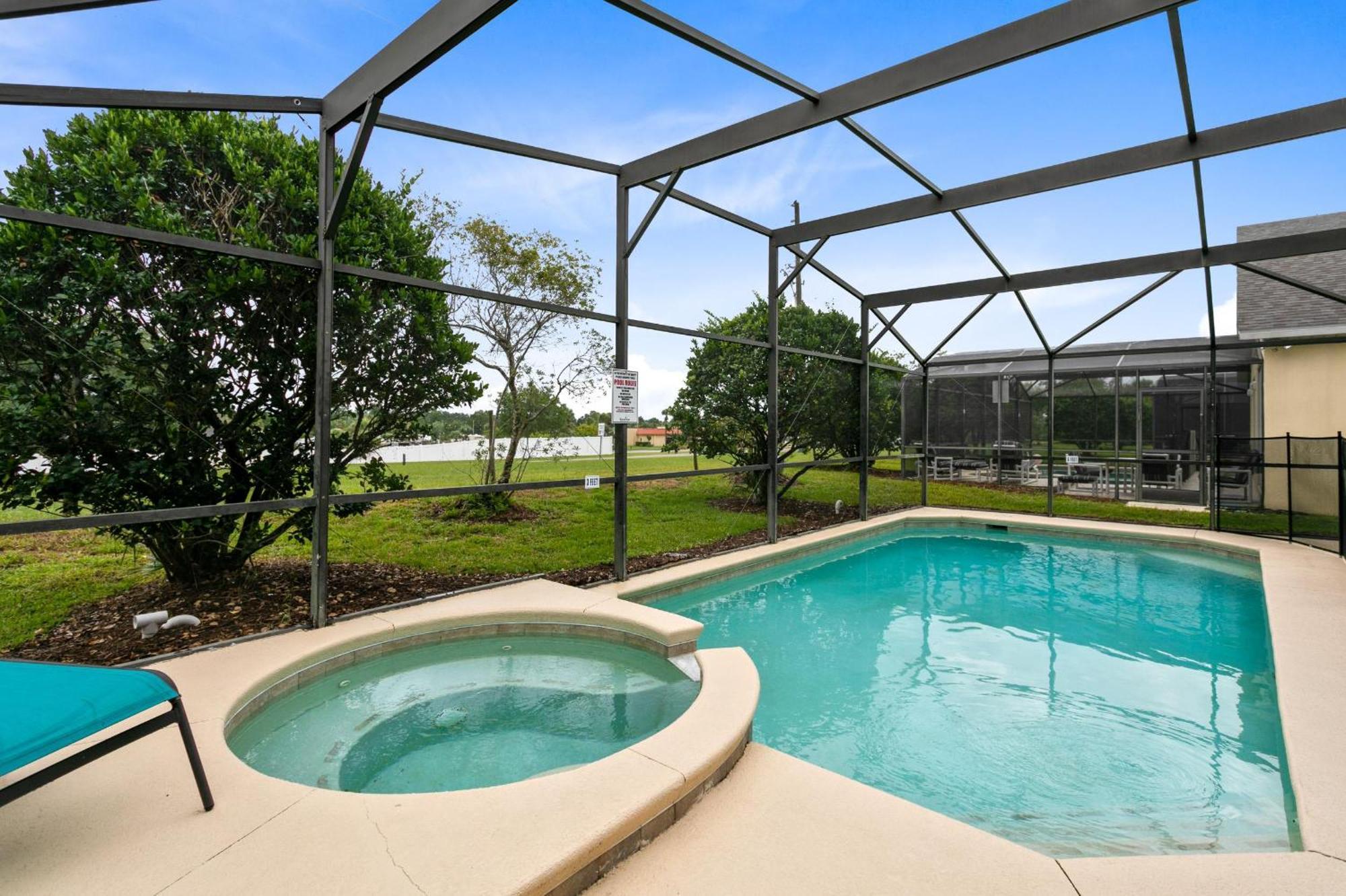 Tropical And Peaceful, 5 Bed With Pool & * Orlando