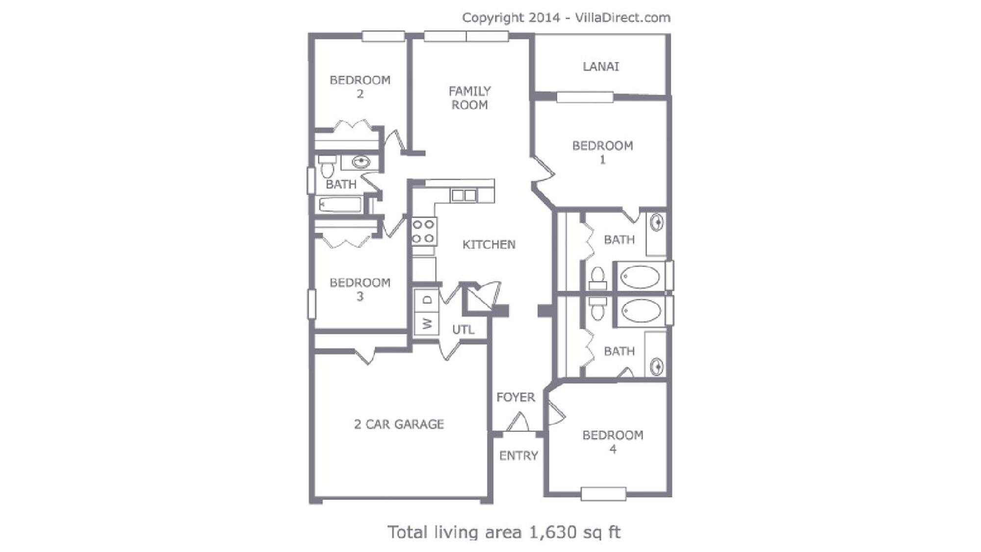 Star Oasis - 4 Bed Family Pool Holiday home *