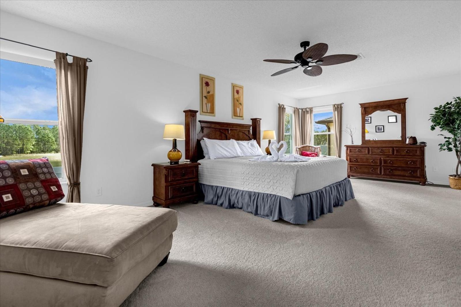 Bluelakeview Luxury With Private Pool & Views, Bbq, Games Orlando