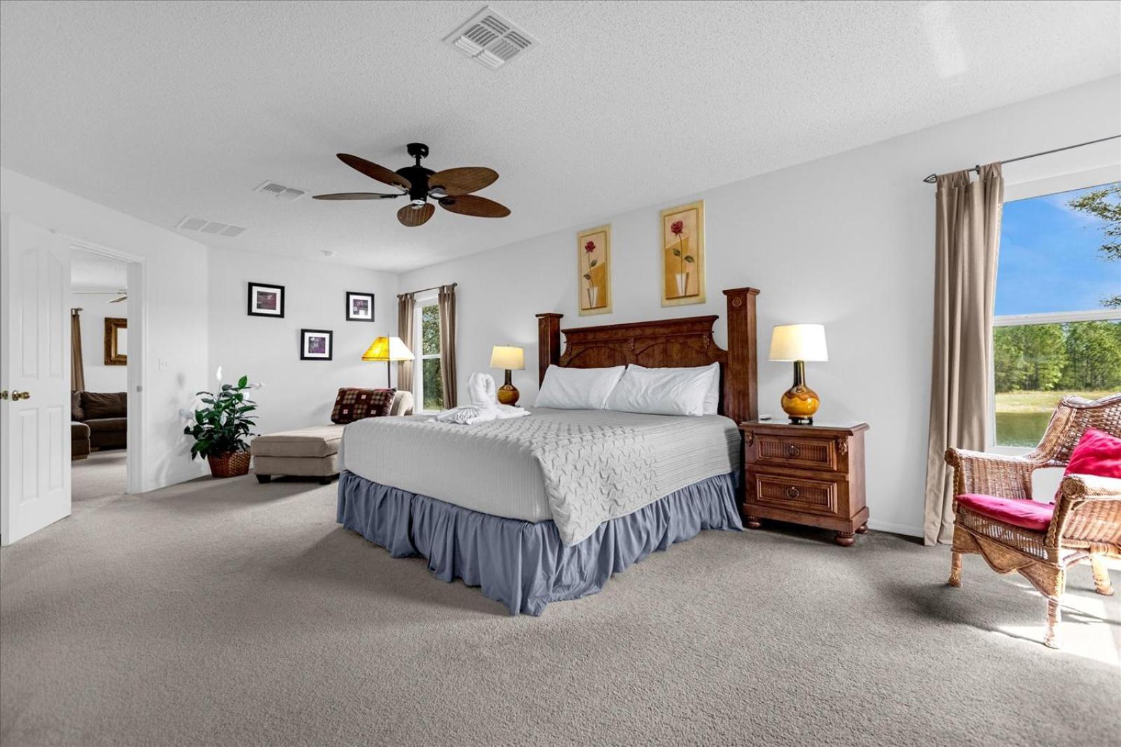 Bluelakeview Luxury With Private Pool & Views, Bbq, Games * Orlando