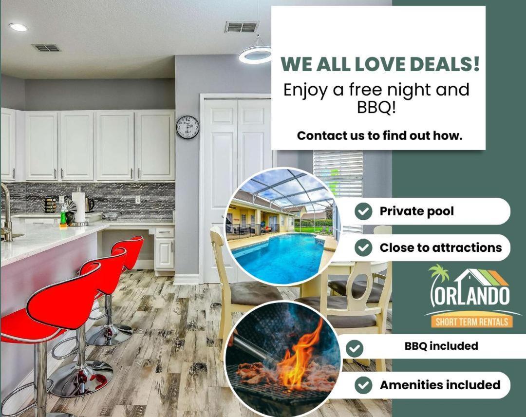Holiday home Private Pool, Game Room, Near And Universal!!