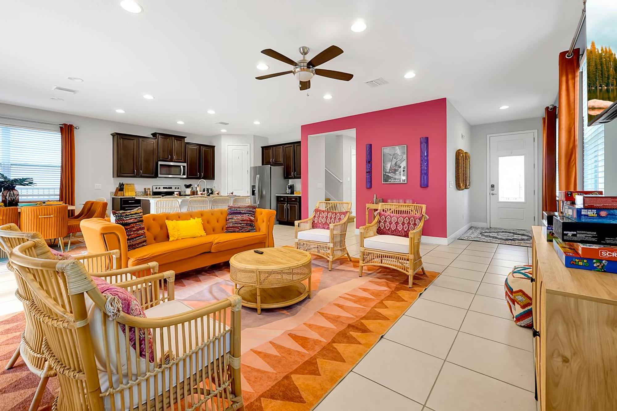 Holiday home 5bd Moana-themed - Movie By The Pool - Near
