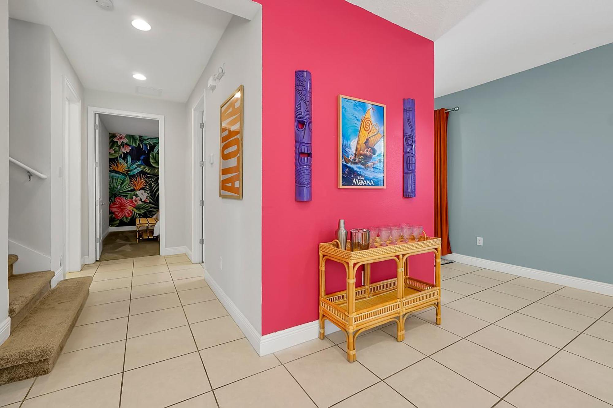 5bd Moana-themed - Movie By The Pool - Near *