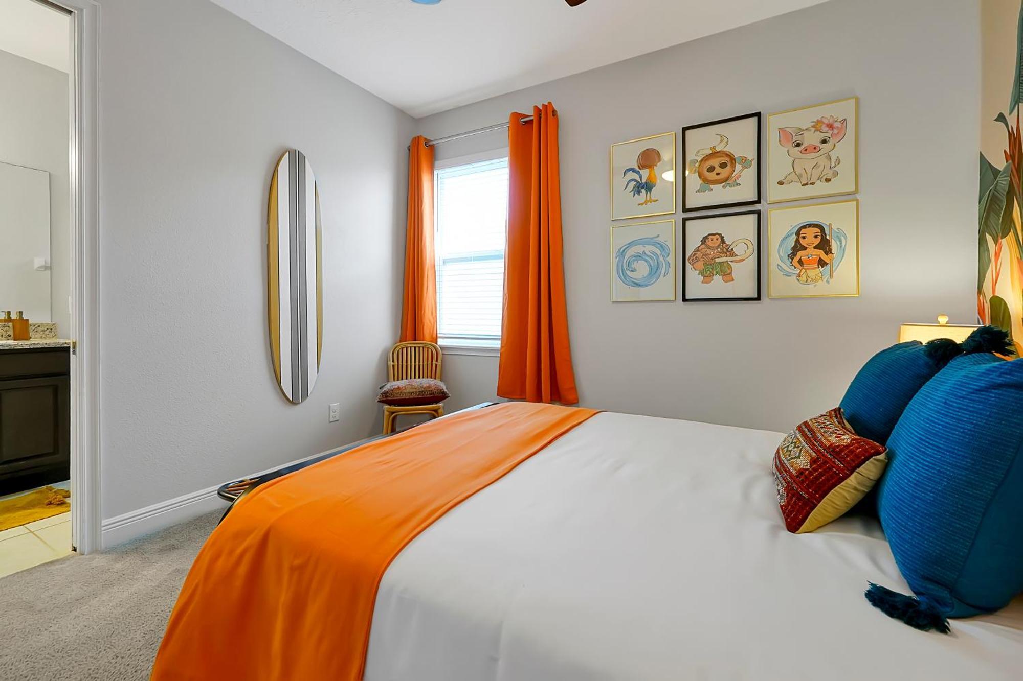 Holiday home 5bd Moana-themed - Movie By The Pool - Near *