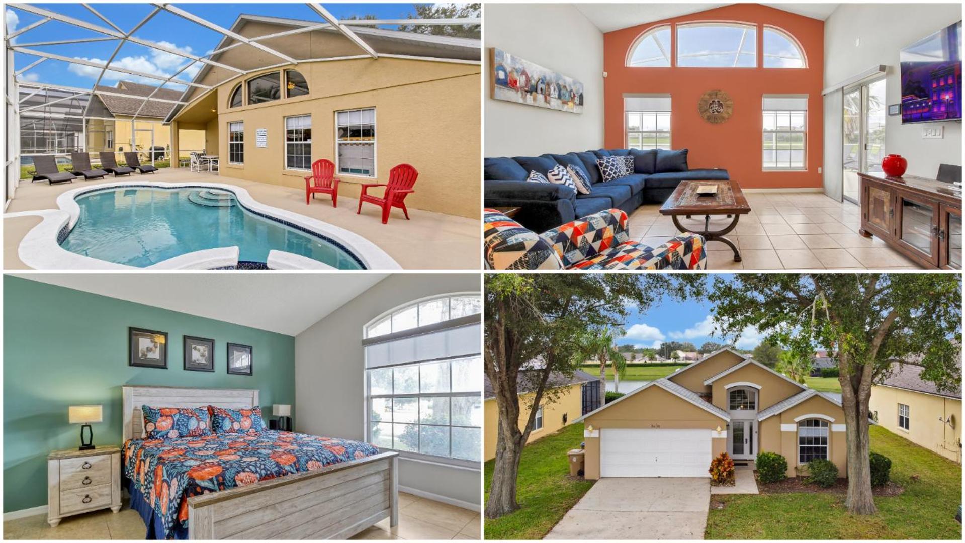 Star Oasis - 4 Bed Family Pool * Orlando