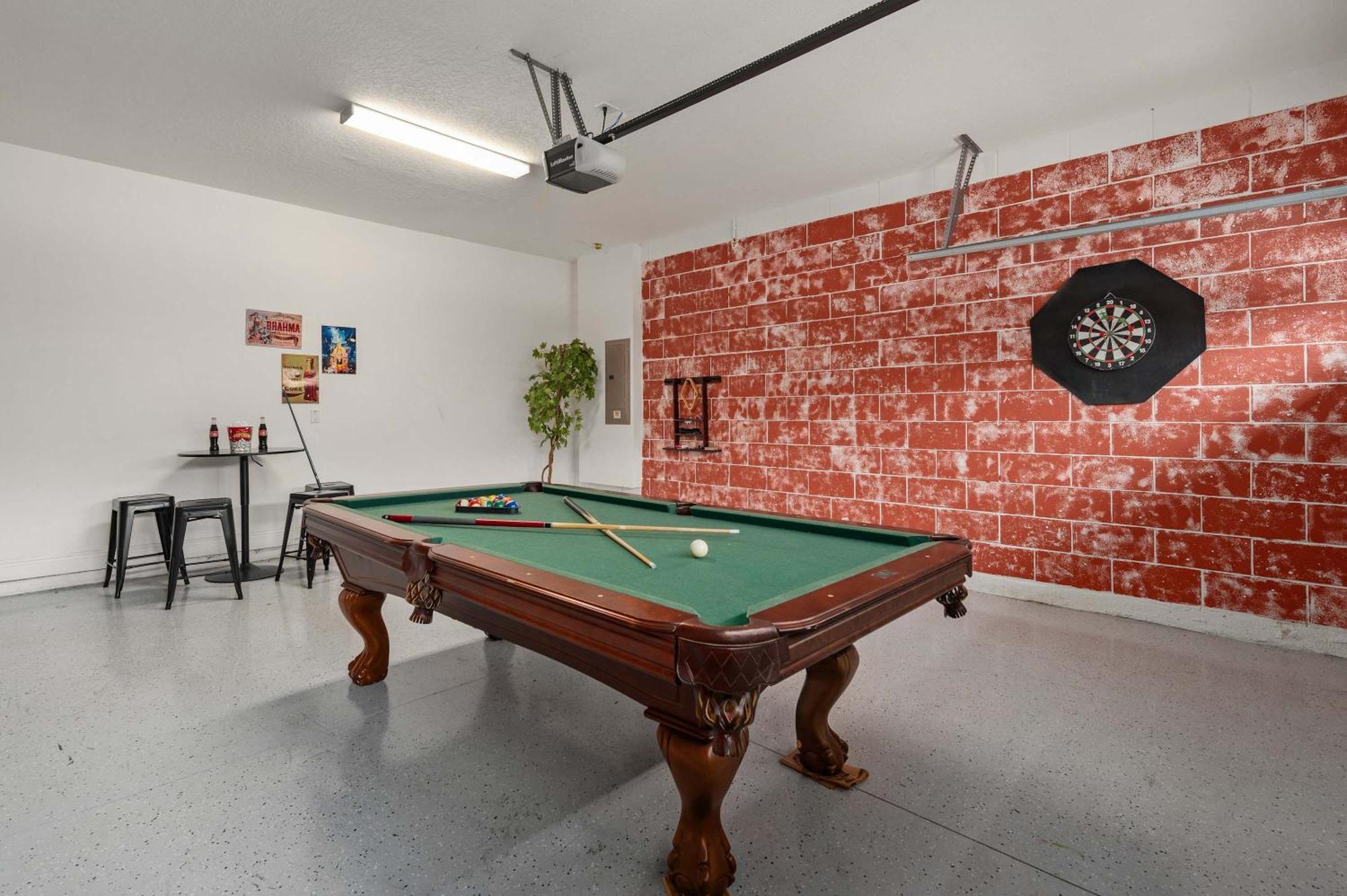 Private Heated Pool Billiard Lounge 6mi To Holiday home Orlando