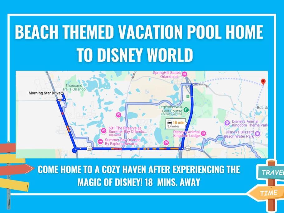 Theme Vacation Poolspa Mins To * Orlando
