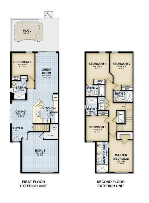 Holiday home New 5bed Townhome Close To Sea World 10269 *