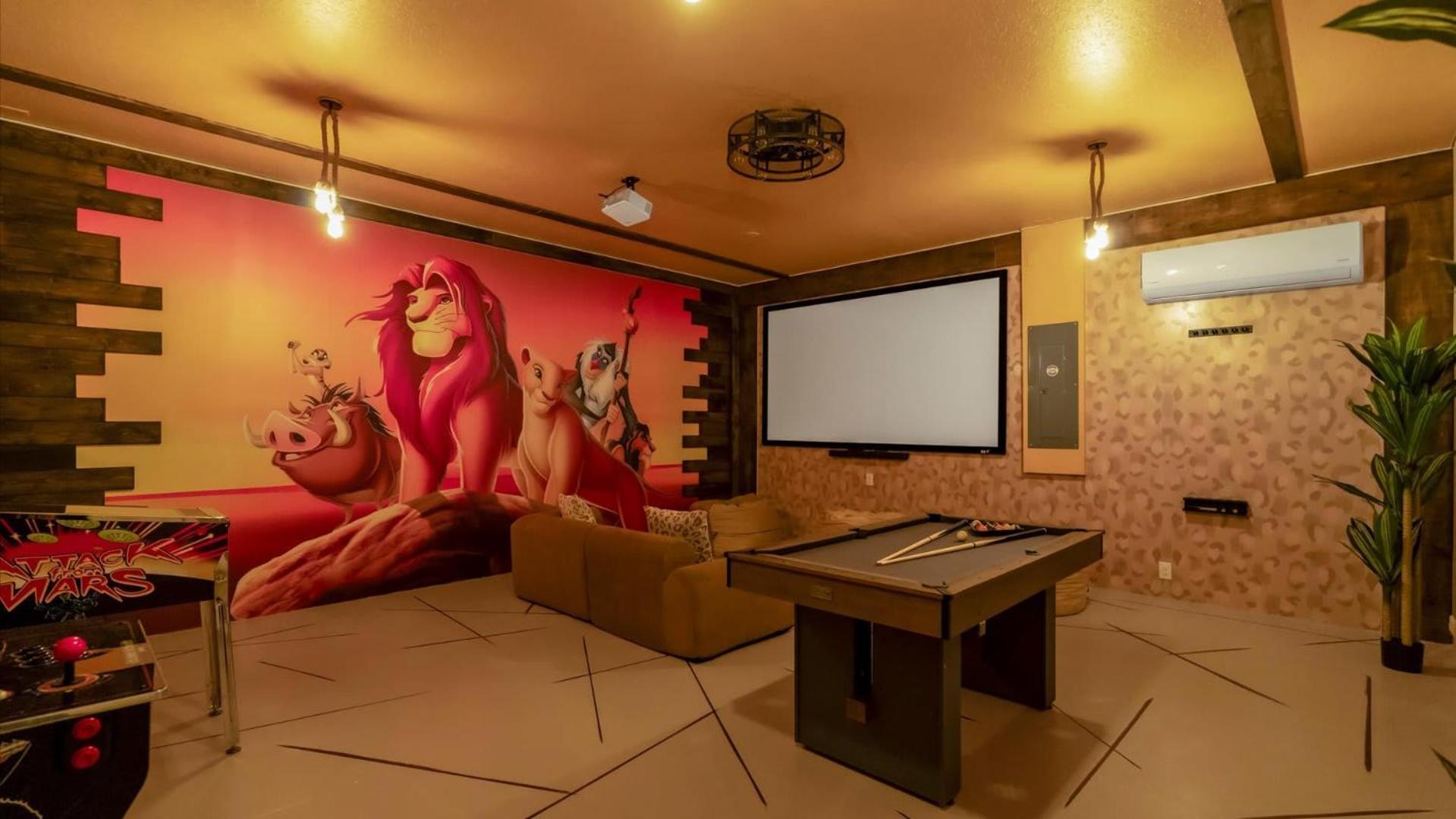 Family Home W Cinema, Pool & Bbq Clermont Orlando