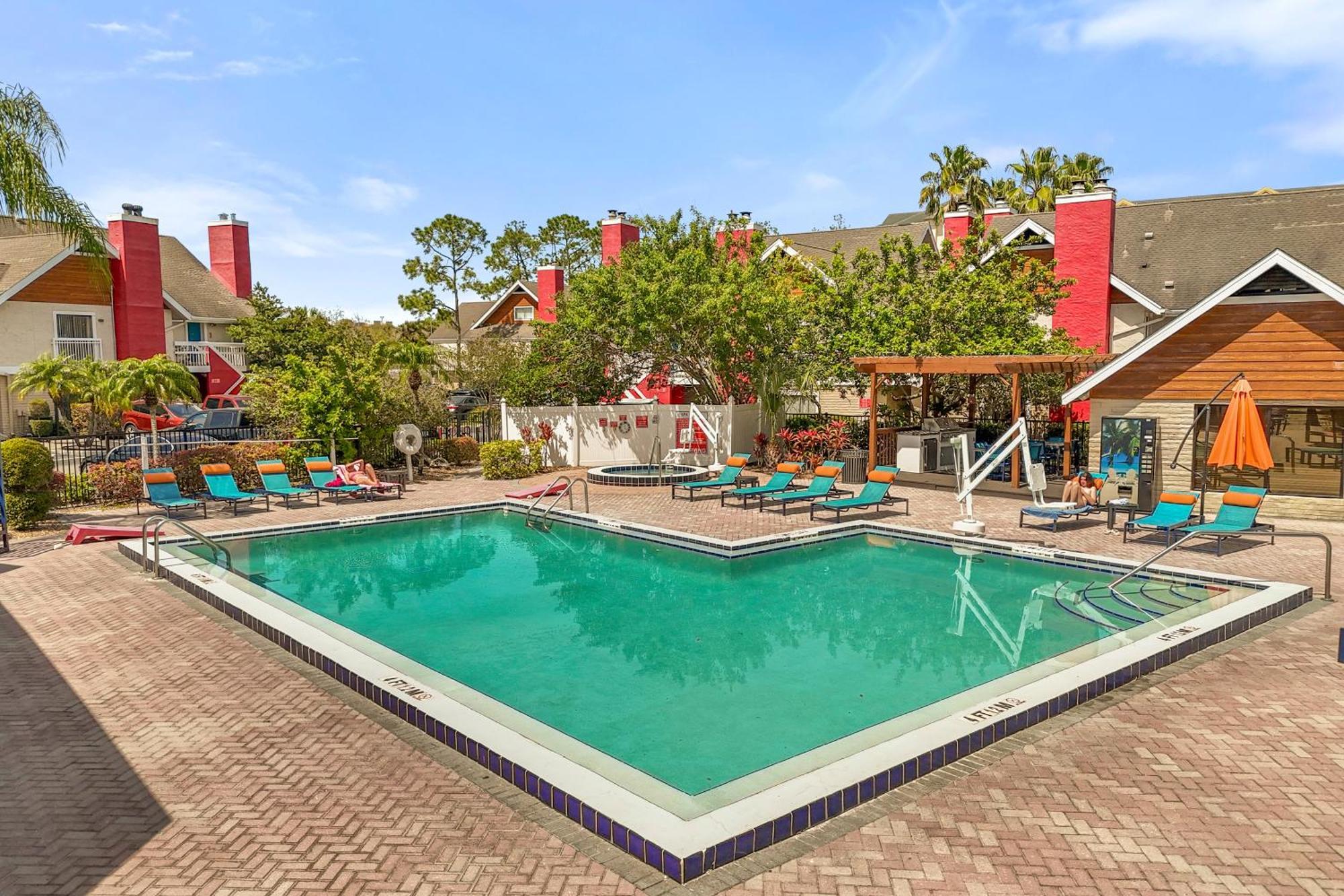 Apartment Tranquil Haven 2bd 2ba Paradise 10min To Orlando's Theme Parks Orlando