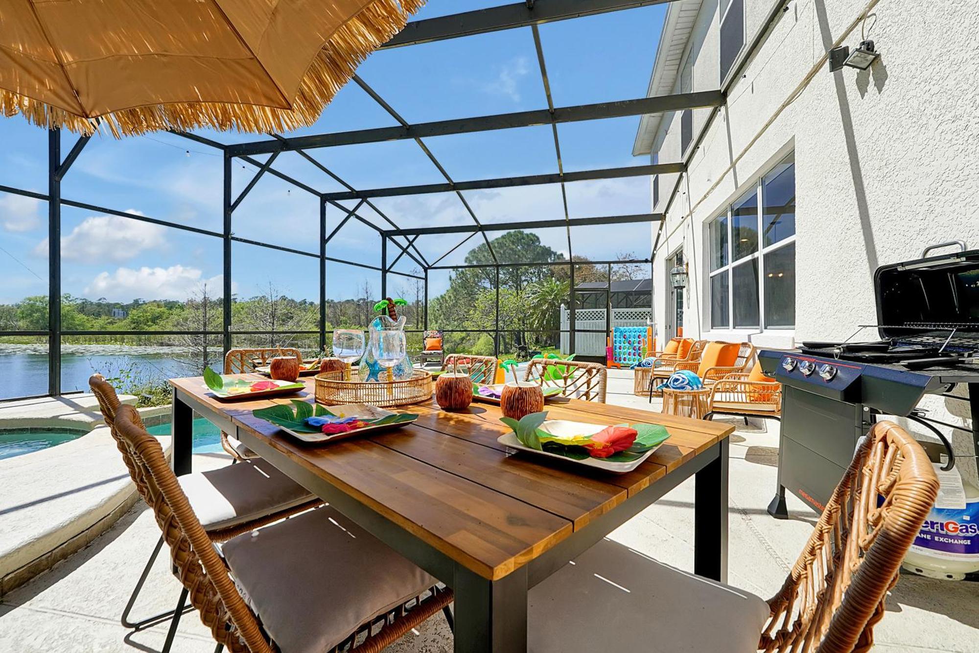 Lilo & Stitch'S Hawaiian Getaway - Heated Pool - Bbq - Close To Disney