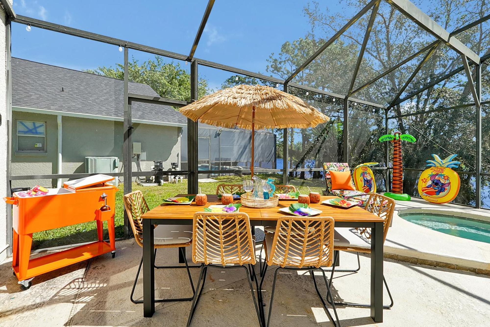 Holiday home Lilo & Stitch'S Hawaiian Getaway - Heated Pool - Bbq - Close To Disney *