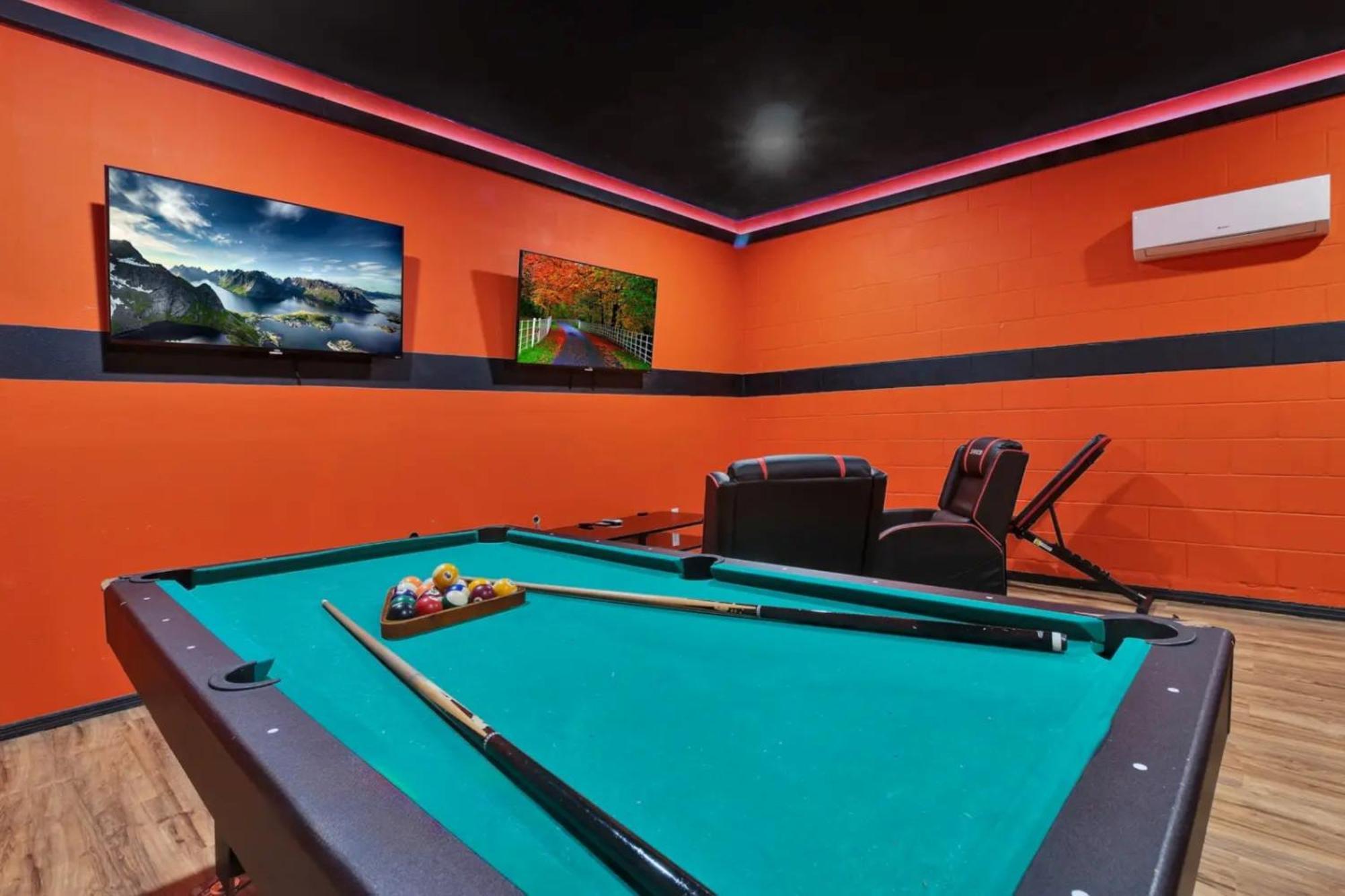 491-8-ld-private Pool With Game And Movie Orlando