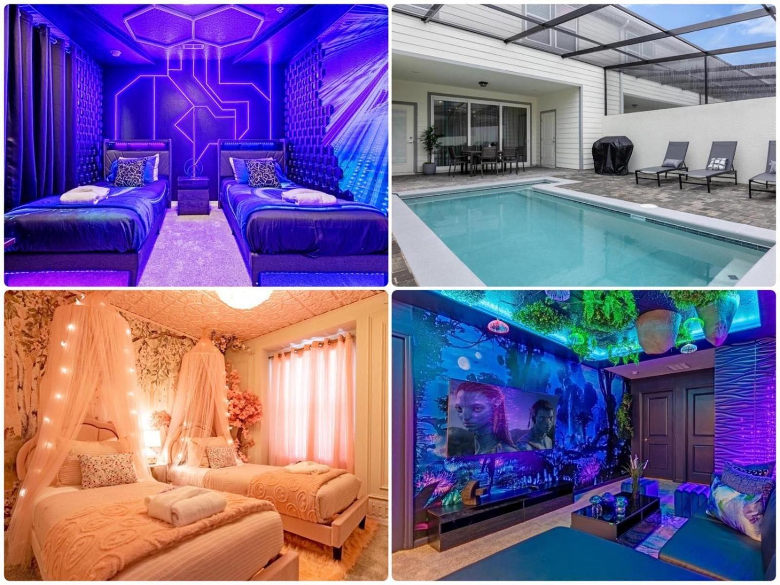 Holiday home Brand New Sep 24 Avatar Tron Princess Themed 1220 *