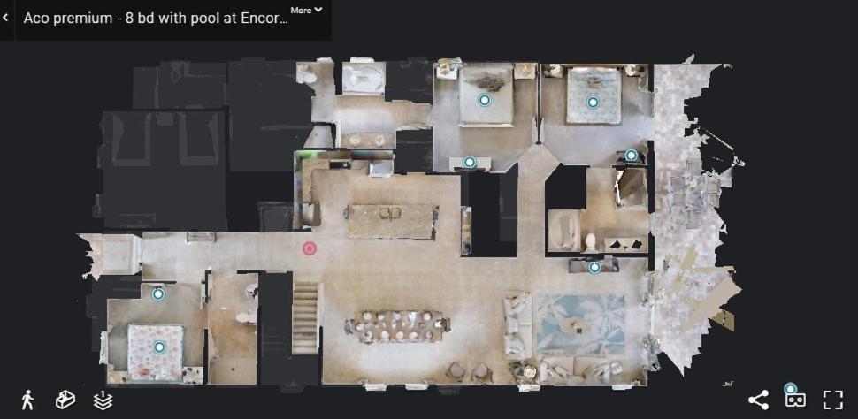 8 Bedroom Vacation With Pool * Orlando
