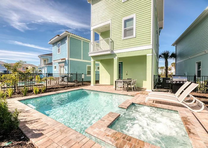 Vibrant Cottage With Private Pool Near Disney With Margaritaville Resort Access - 8043Kd