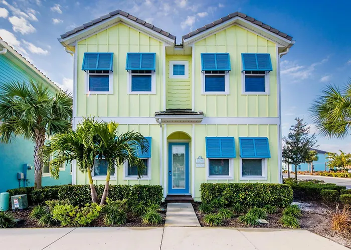 Flip Flops And Tank Tops Cottage With Private Pool Near Disney With Margaritaville Access - 8098Kd