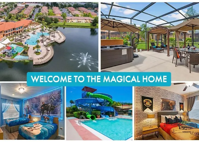 Resort Home By Disney Themed Jacuzzi Pool 2666