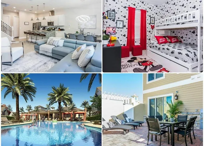 Dluxx Home With 5 Suite House Next To Disney 2668