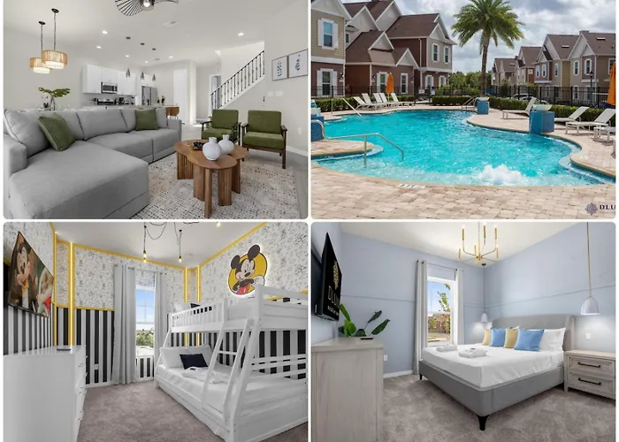 Dluxx Top Vacay 4 Miles From Disney 5 Suites 7599