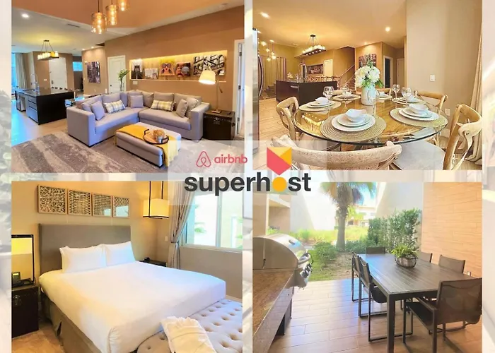 Family Home W Bbq, 7 Min From Disney, Accessible