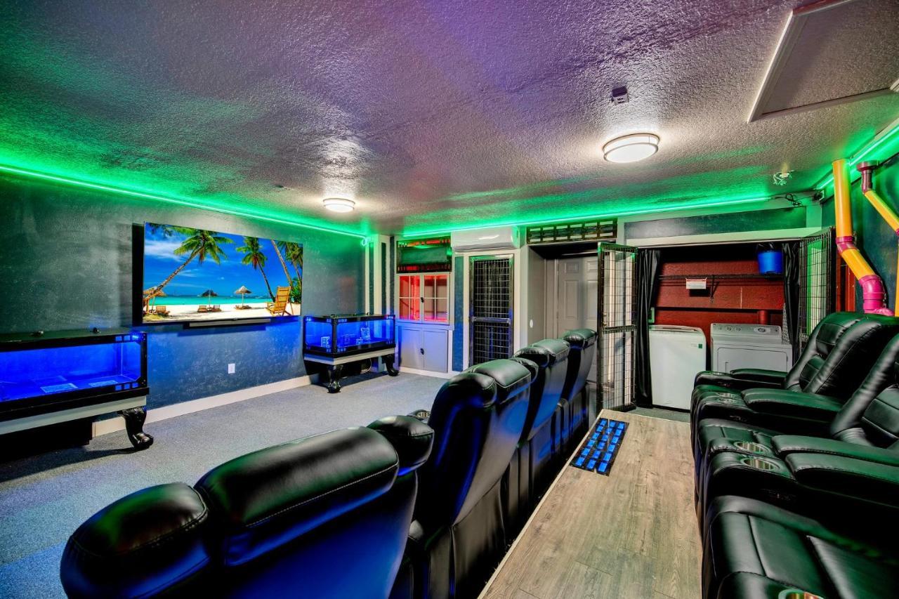 Near Disney! Spacious 5br With Private Pool, Hot Tub And Theater! Orlando