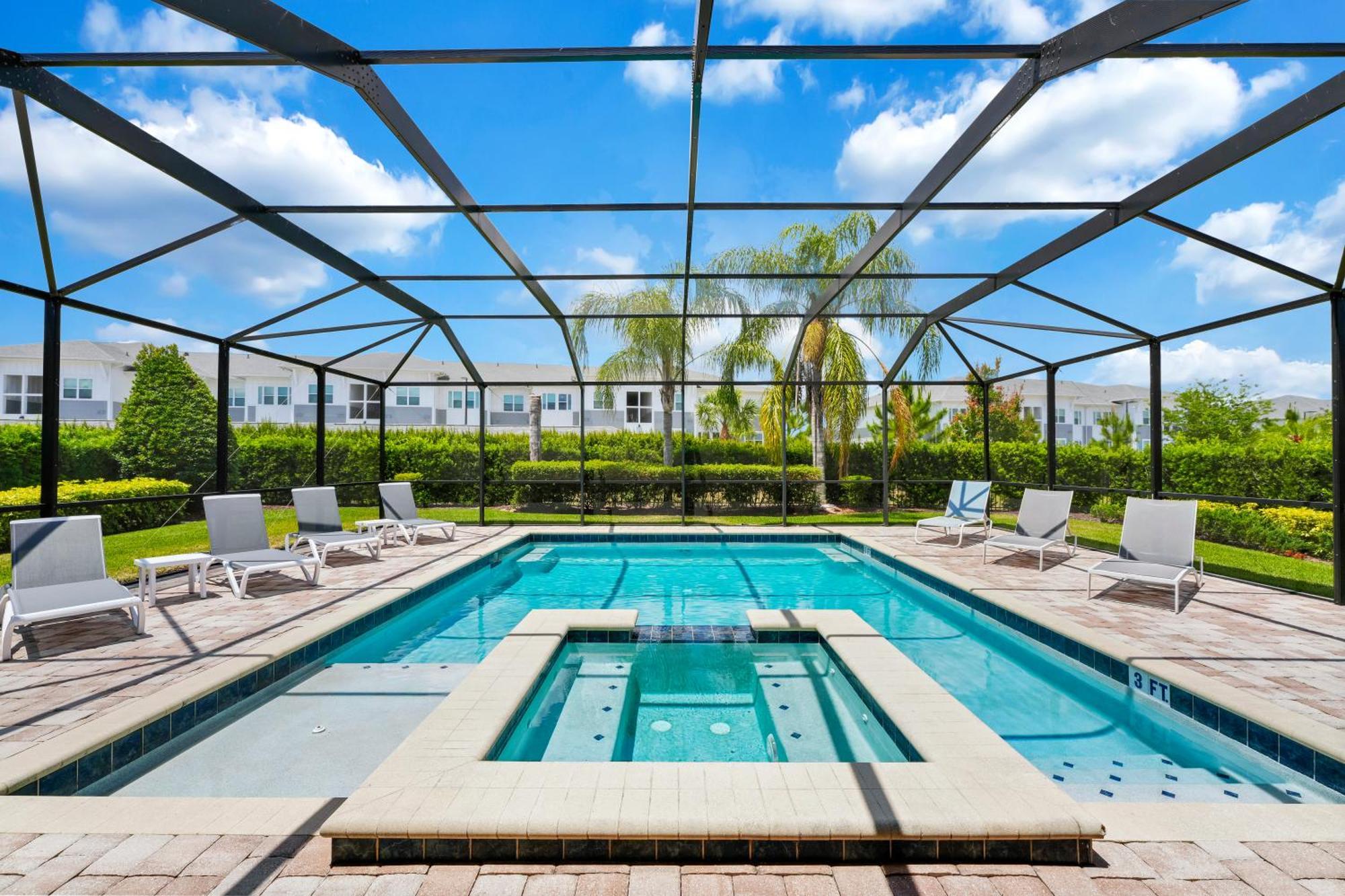 Spacious With Private Pool Near With Water Park Access At Encore By Renty - 7720ff Holiday home Orlando