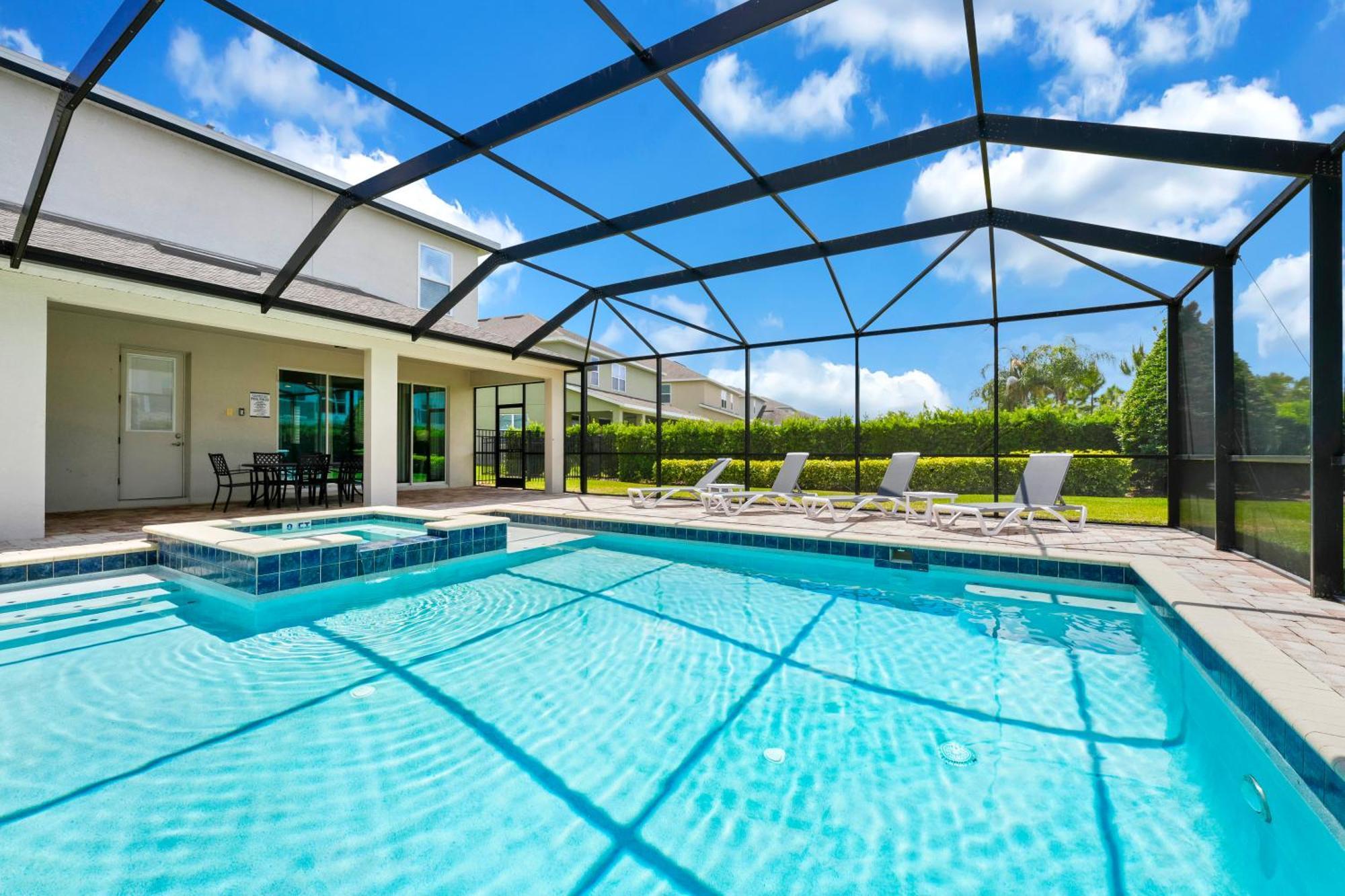Spacious With Private Pool Near With Water Park Access At Encore By Renty - 7720ff