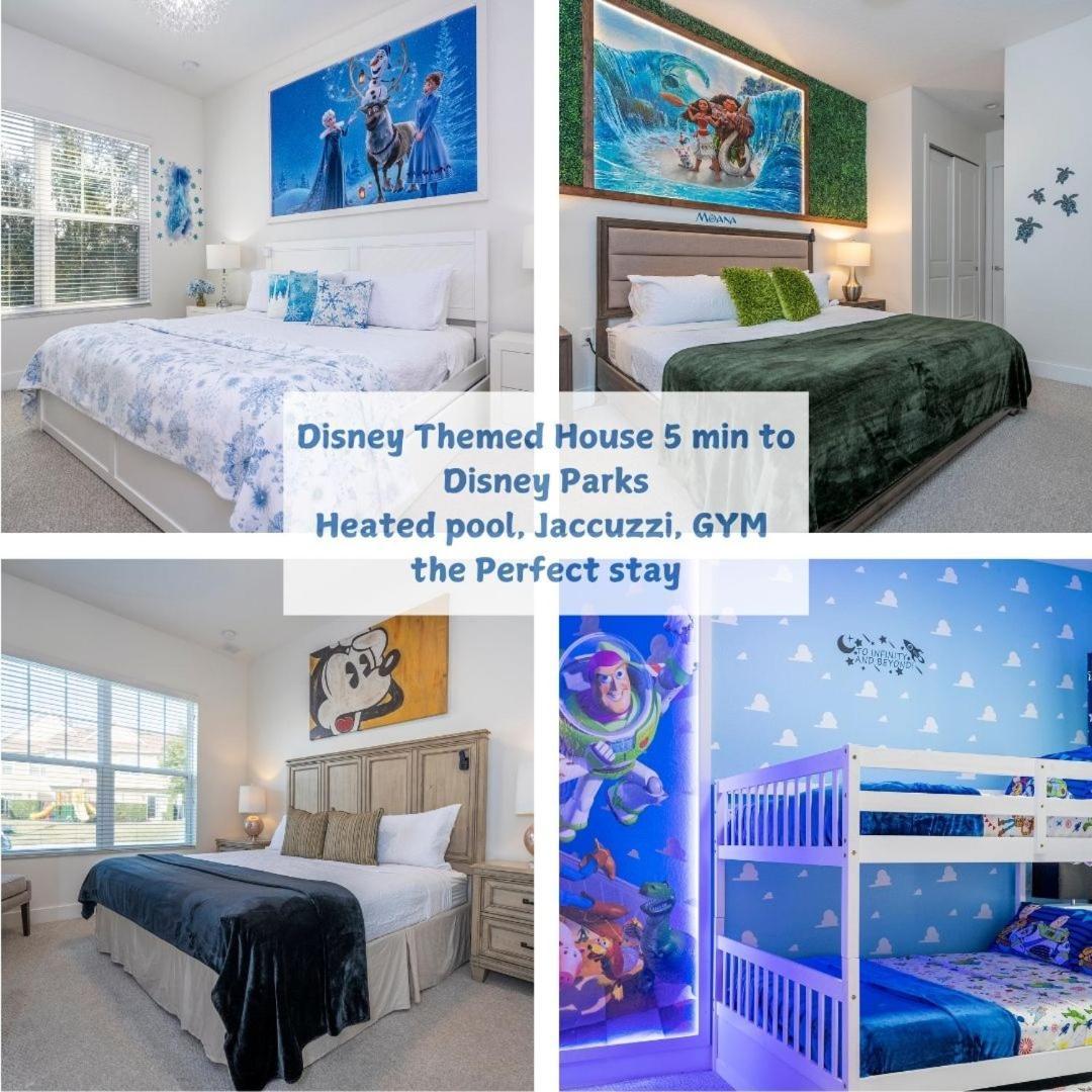 Themed House 5 Min To Parks, Heated Pool, Jacuzzi, Gym And *
