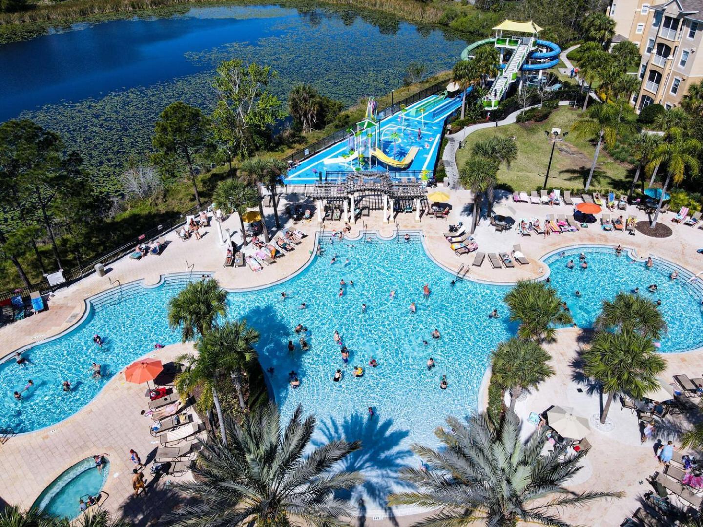 3 Miles To Disney, Water Park, Kids Rooms, Pool Table, Air Hockey, Private Pool And * Orlando