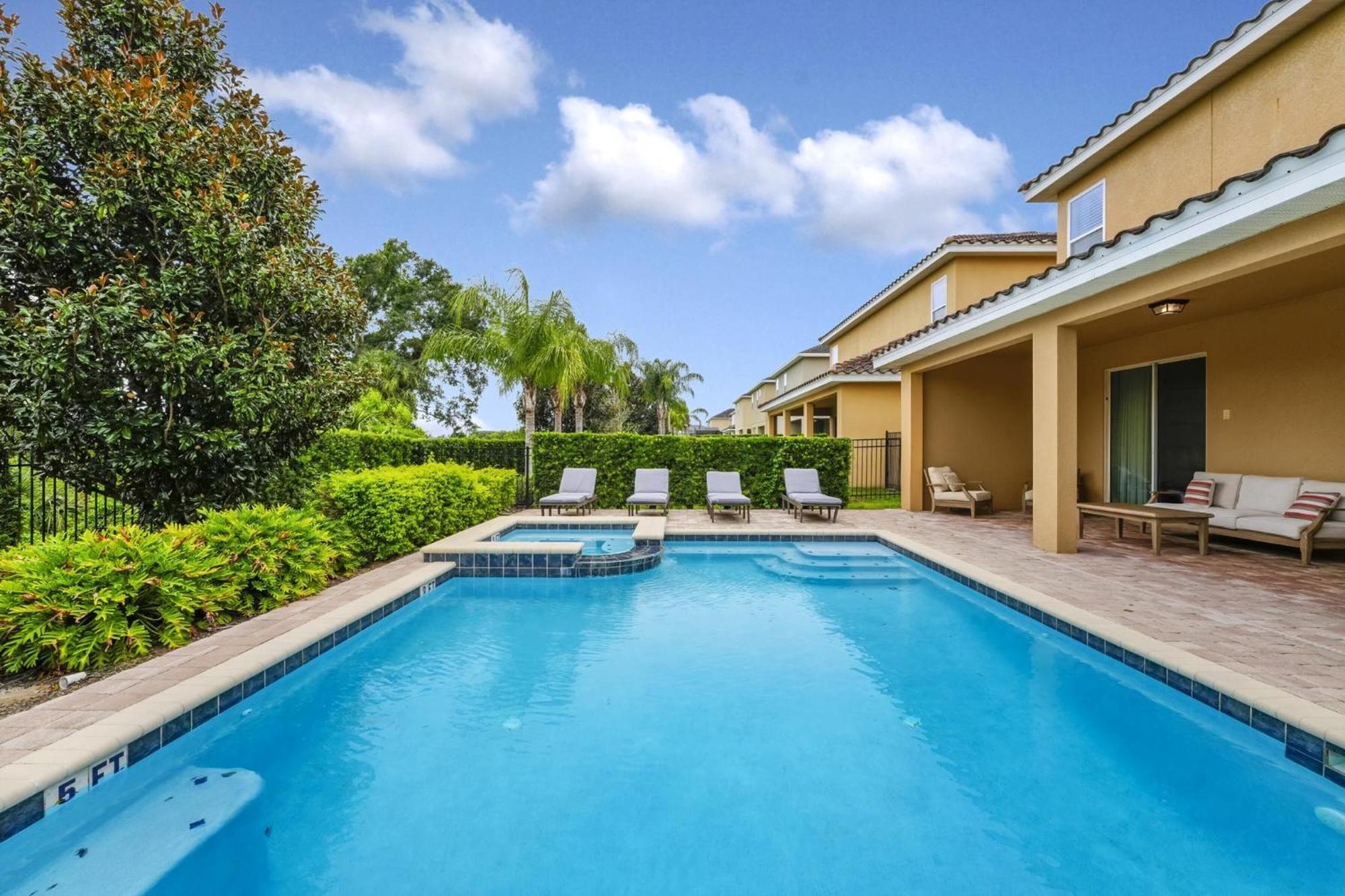 Grand Near With Private Pool And Water Park Access At Encore Reunion - 7519mr * Orlando
