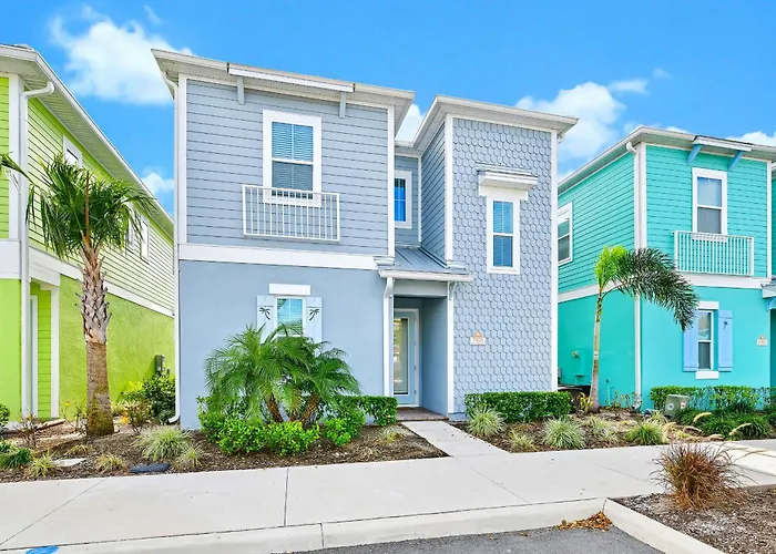 Blue Haven Cottage Near Disney With Margaritaville Resort Island H20 Waterpark Access - 7996Ls