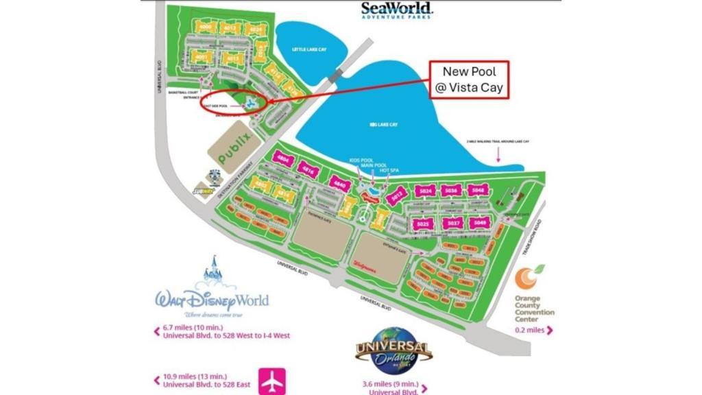 Apartment Vista Cay Luxury Rhapsody Near Theme Parks And Walk To The Convention Center. Orlando