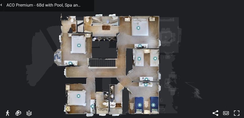 Holiday home 6 Bedroom Vacation With Pool *